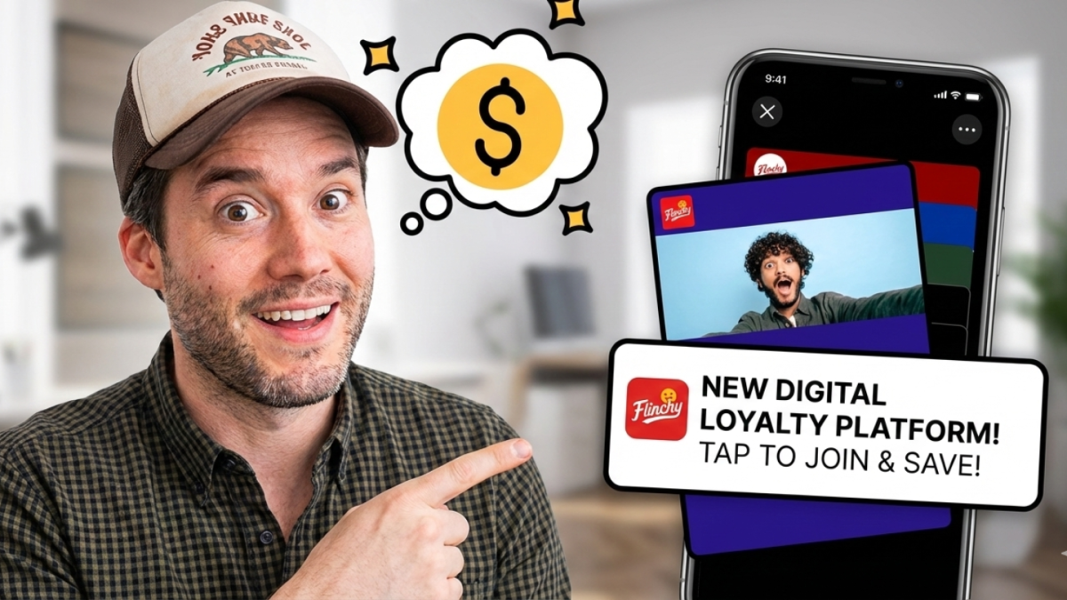 Marketing professional demonstrating mobile wallet engagement using a smartphone to display frictionless digital loyalty and membership cards.