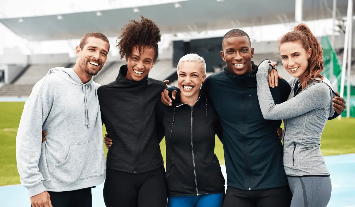People connected through a shared experience, reflecting modern loyalty built through engagement rather than transactions